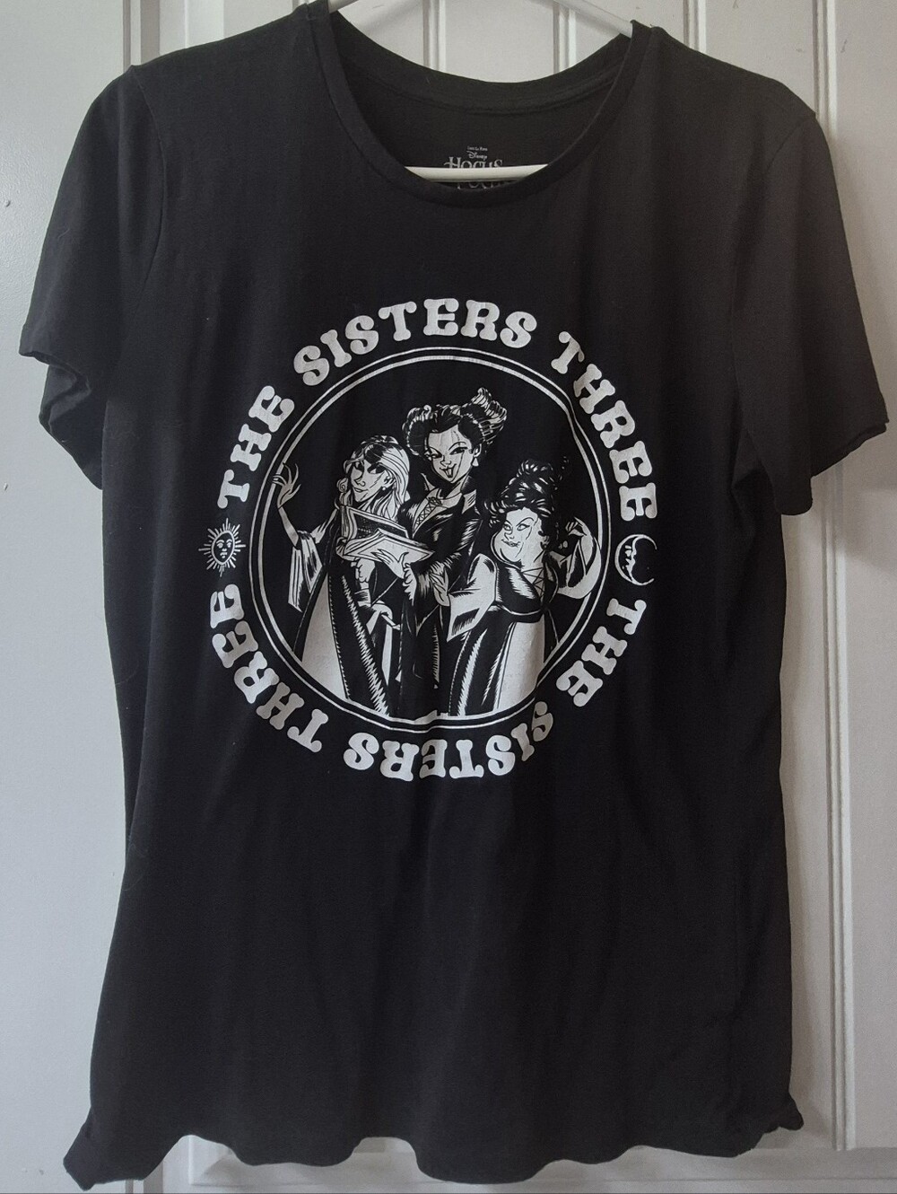 Womens Disney Hocus Pocus Graphic T-shirt Size Large